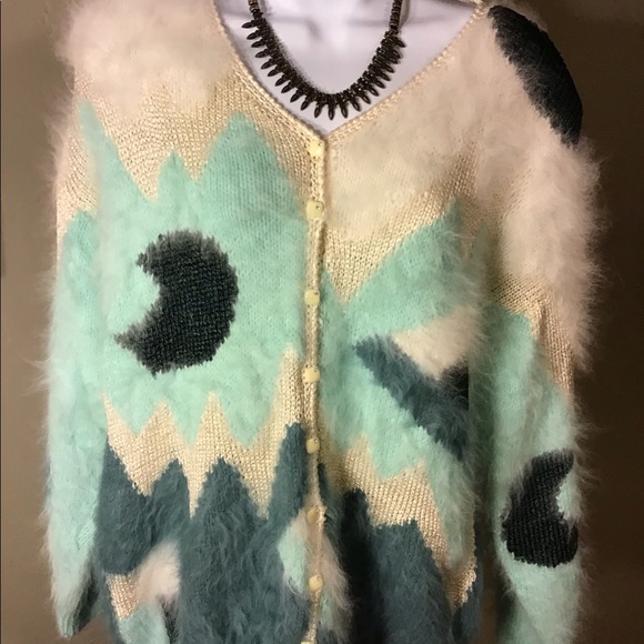 Sweaters - Vintage 90% Angora Sweater